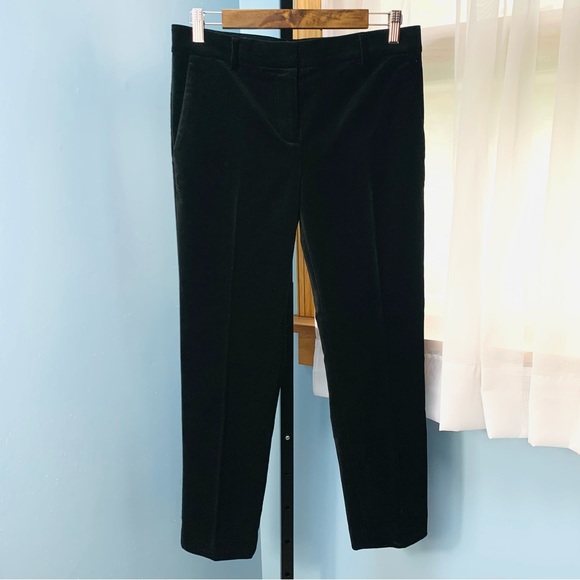 Ann Taylor Black Velvet Pants - Picture 2 of 7